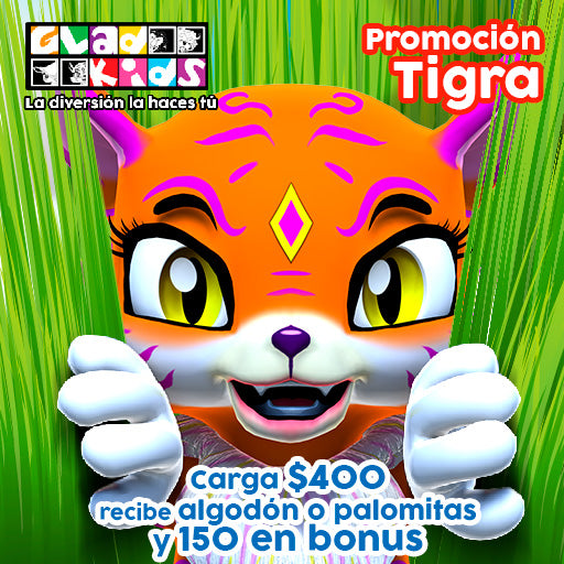 Recarga Tigra - Gladkids Store